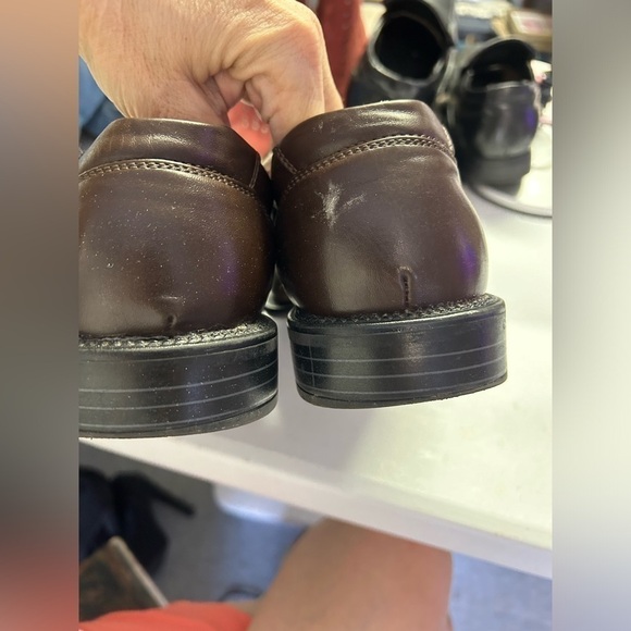 Bruno Marc brown leather loafers - Picture 6 of 7